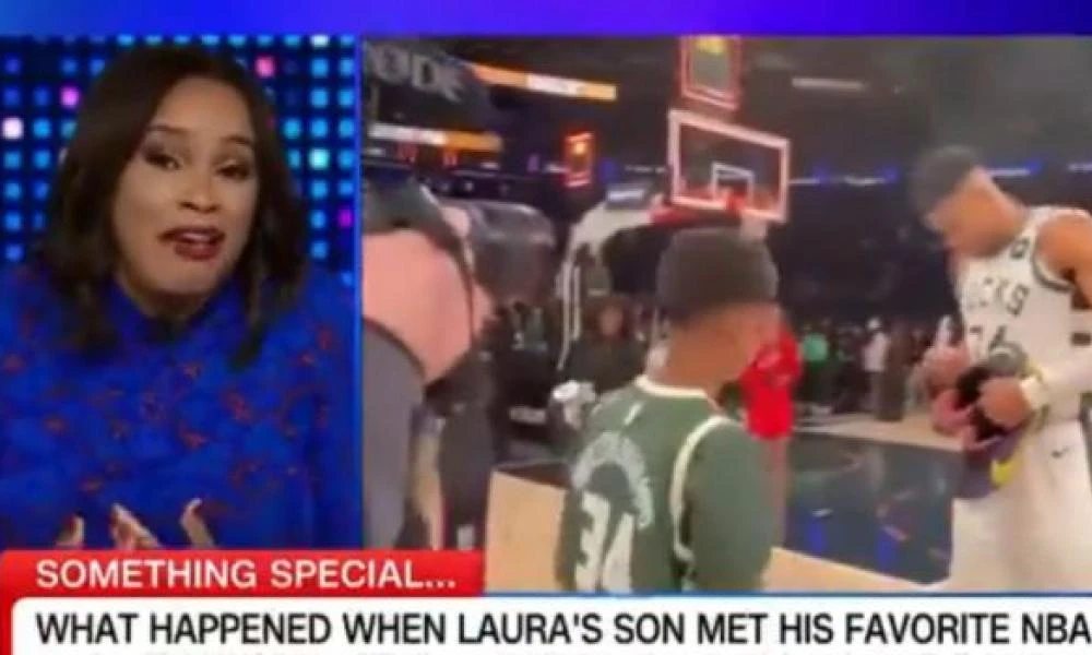 ΗΠΑ: Δημοσιογράφος του CNN μοιράστηκε στον αέρα μια όμορφο στιγμή του γιου της με τον Γιάννη Αντετοκούνμπο (Βίντεο)